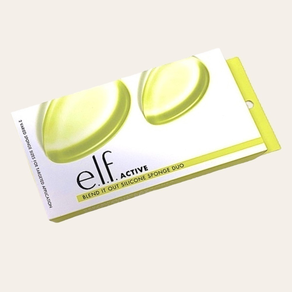 🌺 Elf Cosmetics Work it Out Silicone Sponge Duo Set